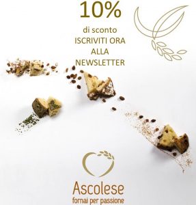 sconto newsletter Ascolese